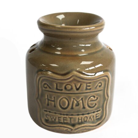 Home Oil Burner - Love Home Sweet Home - Olive