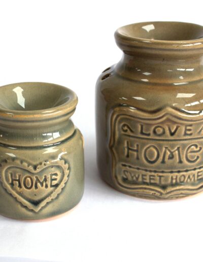 Home Oil Burner - Love Home Sweet Home - Olive