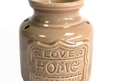 Home Oil Burner - Love Home Sweet Home - Beige