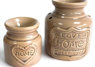 Home Oil Burner - Love Home Sweet Home - Beige