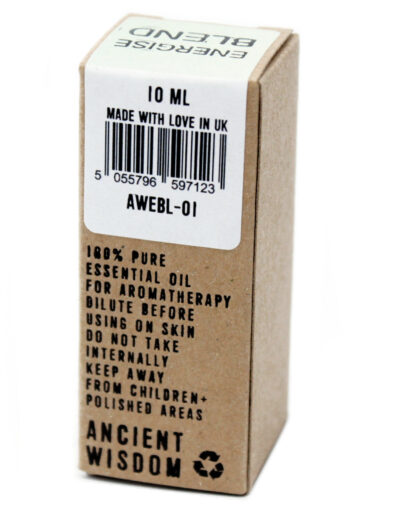 Energising Essential Oil Blend - Boxed - 10ml