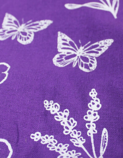 Jute Cotton Gift Bag - Lavender