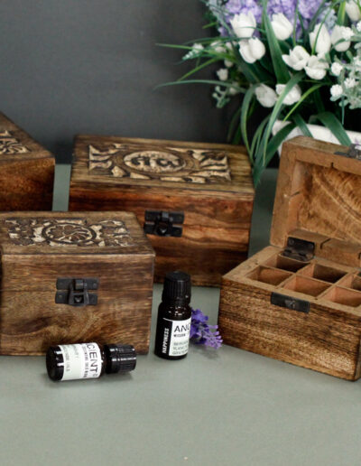 Mango Aromatherapy Box - Floral - Holds 32