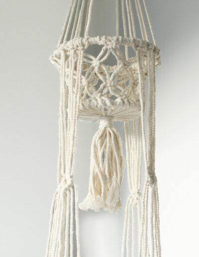 Macrame Pot Holder - Double Holder