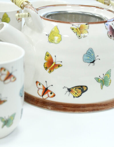 Herbal Teapot Set - Butterflies