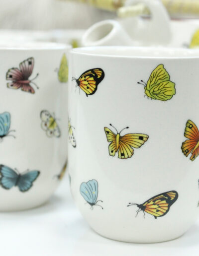 Herbal Teapot Set - Butterflies