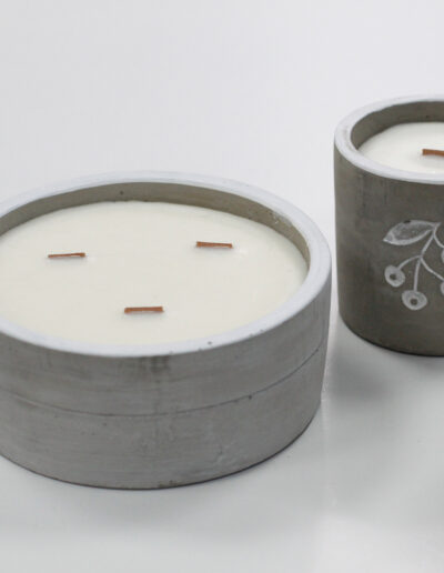 Large Round - Crushed Vanilla & Orange