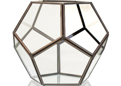 Glass Terrarium - Large Octagon