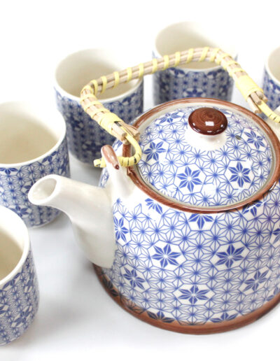 Herbal Teapot Set - Blue Star