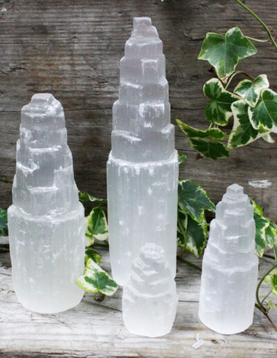 Natural Selenite Tower