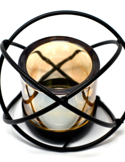 Centrepiece Iron Votive Candle Holder - 1 Cup Single Ball