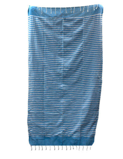 Cotton Pario Towel - Sky Blue