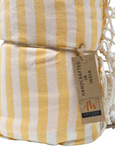 Cotton Pario Towel - Sunny Yellow