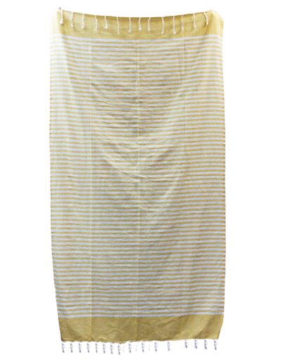 Cotton Pario Throw - Sunny Yellow