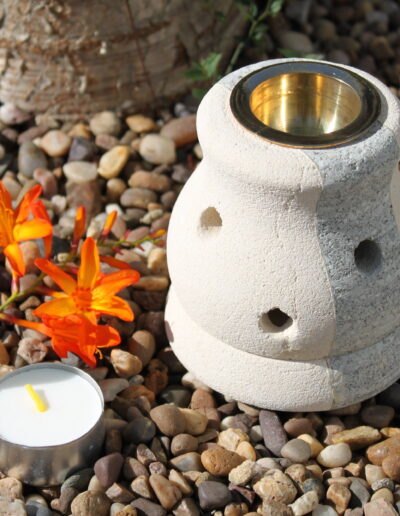 Stone Oil Burner - Combo Shaped