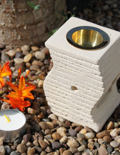 Stone Oil Burner – Stepped Wave