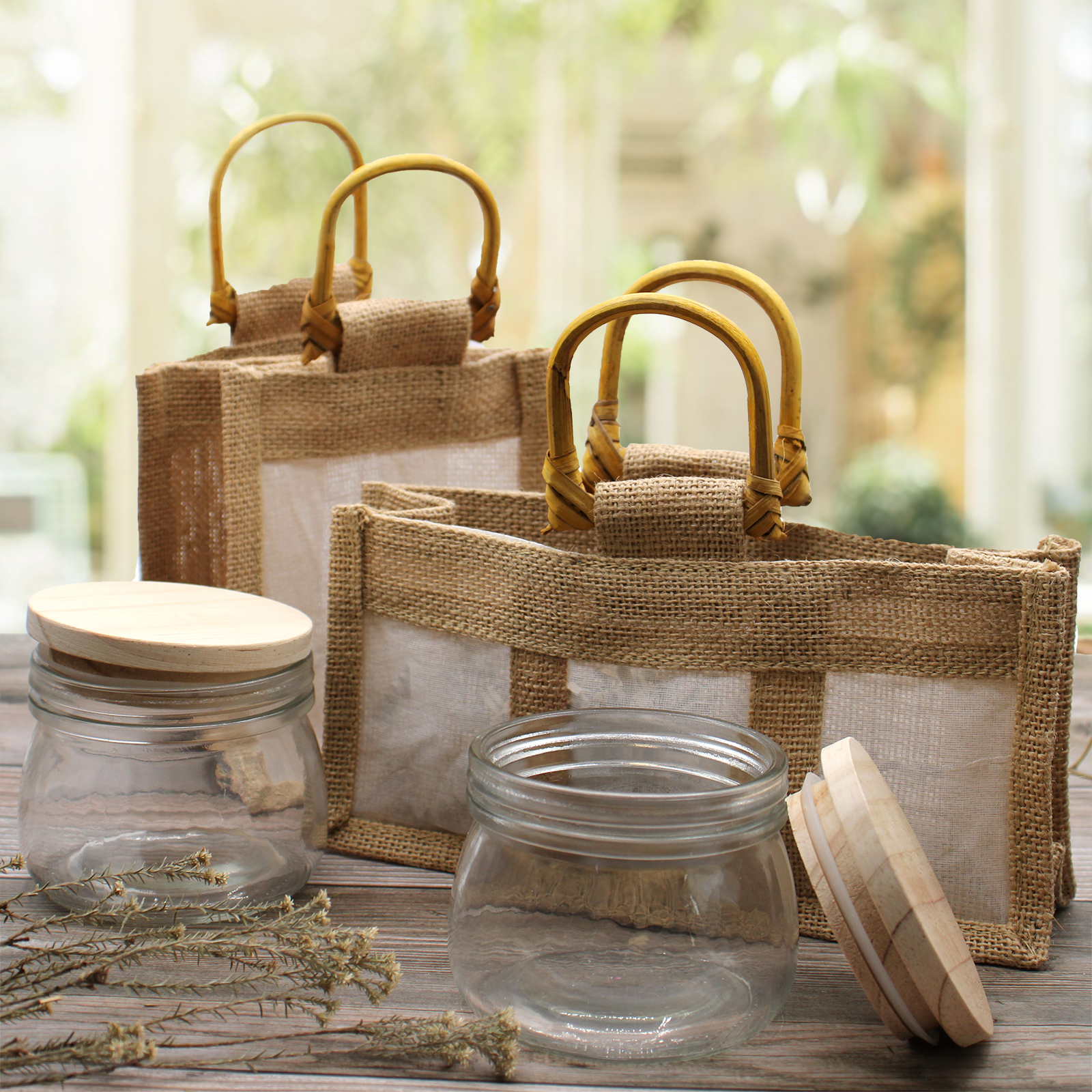 Three Jars - 100% Natural Gift Bag