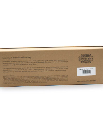 Luxury Lavender Wheat Bag in Gift Box - Night Leopard