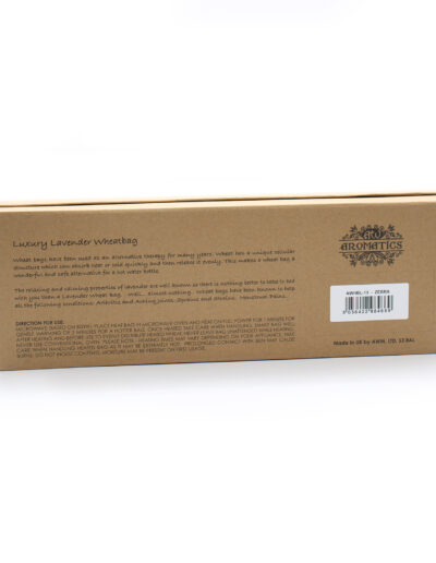 Luxury Lavender Wheat Bag in Gift Box - Zebra