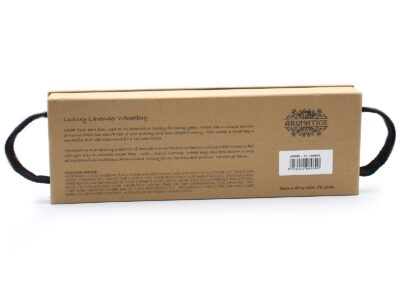 Luxury Lavender Wheat Bag in Gift Box - Hamsa