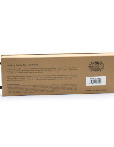 Luxury Lavender Wheat Bag in Gift Box - Hamsa