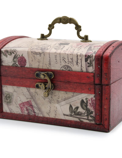 Sets of 2 Colonial Boxes – Rose Design