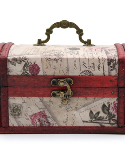 Sets of 2 Colonial Boxes – Rose Design