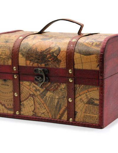 Old Map Chest – Set of 3