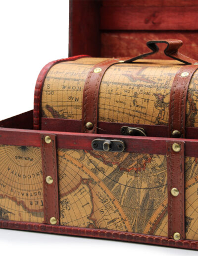Old Map Chest – Set of 3
