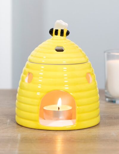 Yellow Beehive Oil Burner