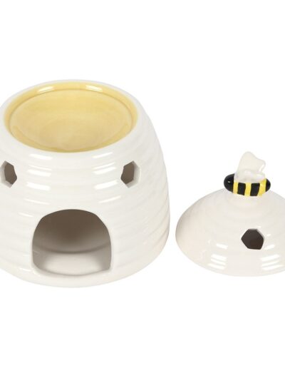 White Beehive Oil Burner