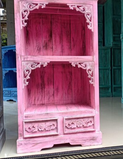 Albasia Bathroom Cabinet - Pinkwash