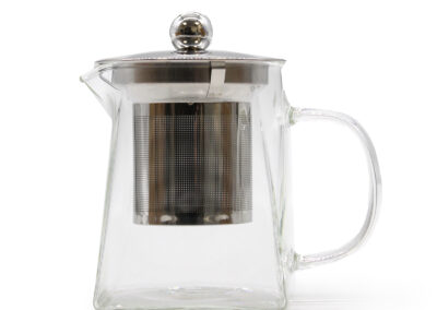 Glass Infuser Teapot - Tower Shape - 350ml