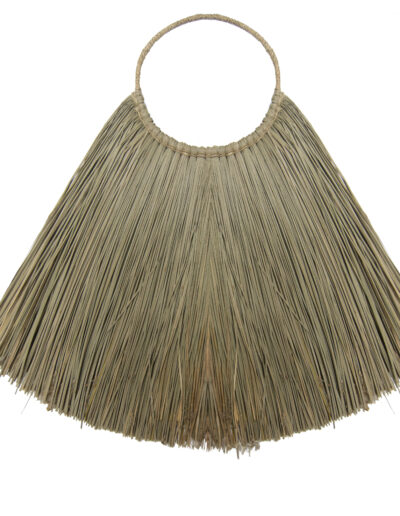 Large Seagrass Fan Wall Decor - Natural