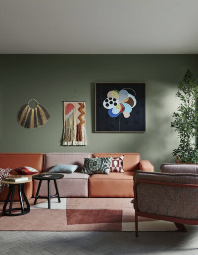 Large Seagrass Fan Wall Decor - Zebra