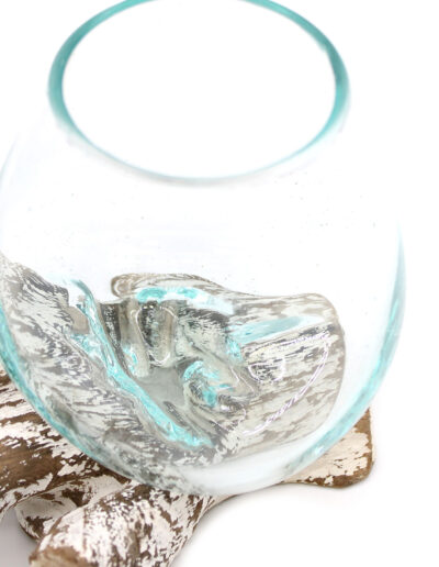 Pure Olive Wax Jar Candle 120 x 70 - Turquoise