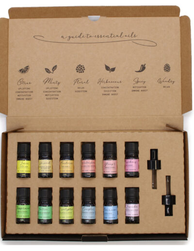 Aromatherapy Essential Oil Set - Starter Pack