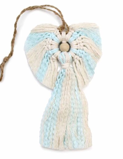 Macrame Angel - Guardian Boy