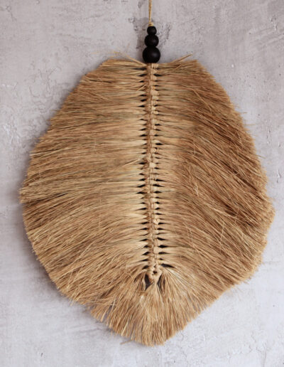 Hanging Raffa Leaf 35cm