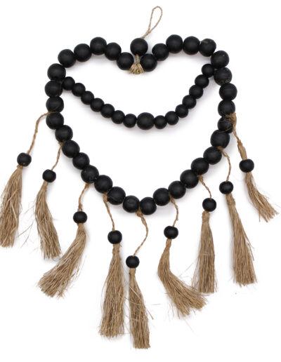 Large Bead Heart Mobil 33 x 23 cm