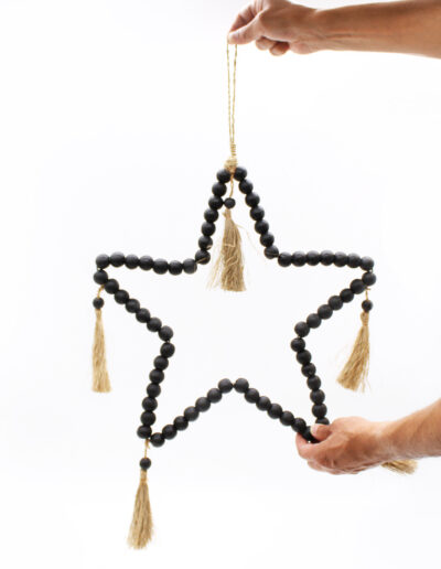 Large Bead Star Mobil 58 x 38 cm