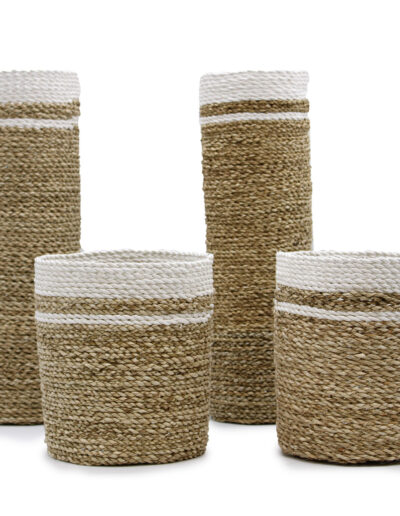 Seagrass Set - 2 Vase & 2 Bins