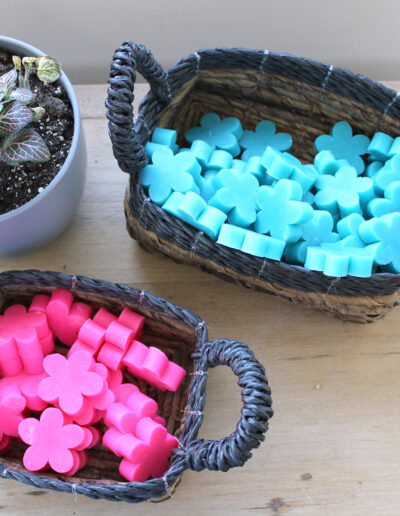 anana Leaf & Hitam Raffia Square Basket - Set of 3