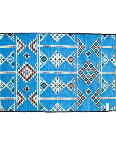 Kilim Rug 125 x 80 cm - Sky Blue