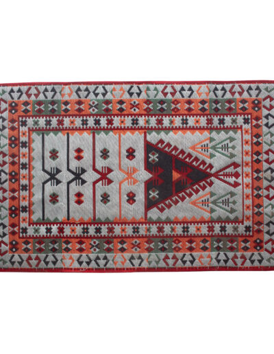 Kilim Rug 125 x 80 cm - Red