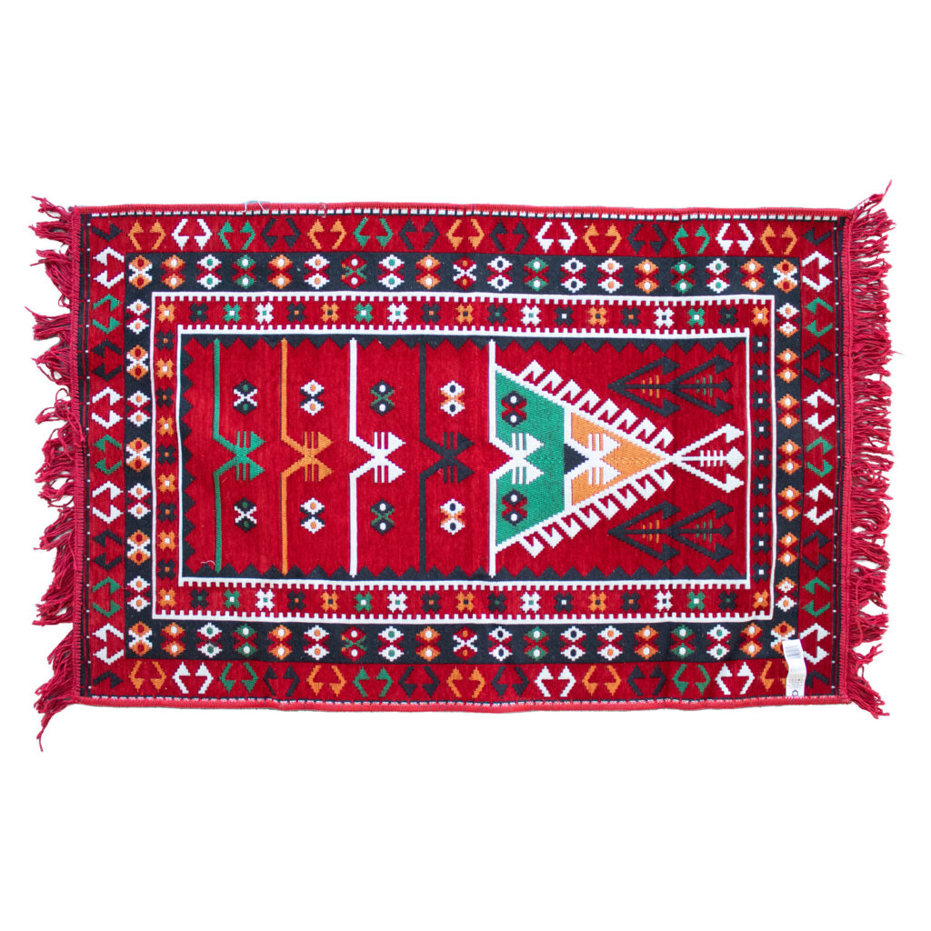 Kilim Rug 125 x 80 cm - Red
