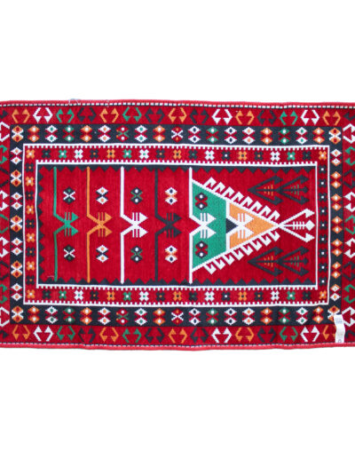 Kilim Rug 125 x 80 cm - Red