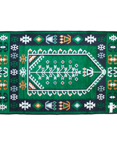 Kilim Rug 125 x 80 cm - Green
