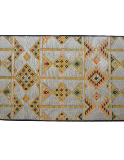 Kilim Rug 125 x 80 cm - Yellow