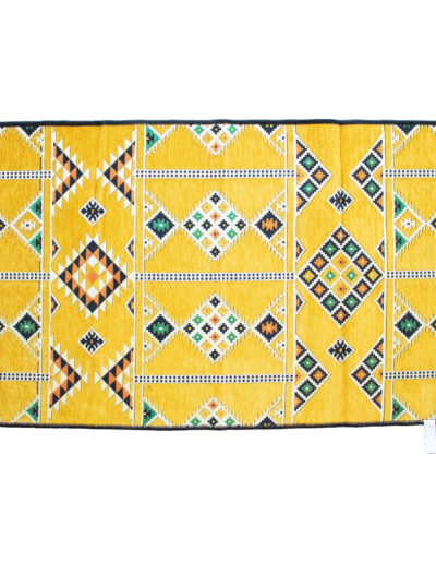 Kilim Rug 125 x 80 cm - Yellow